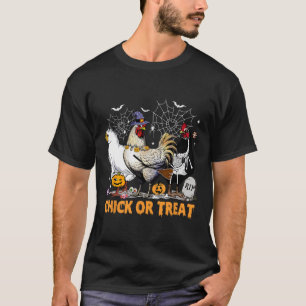Camiseta Halloween Polla De Calabaza De Pollo O Trate Spook