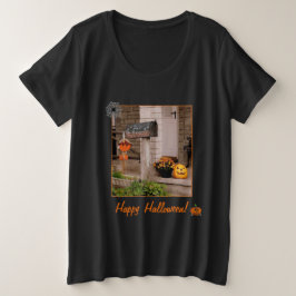 Camiseta 'Halloween Porch', más grande