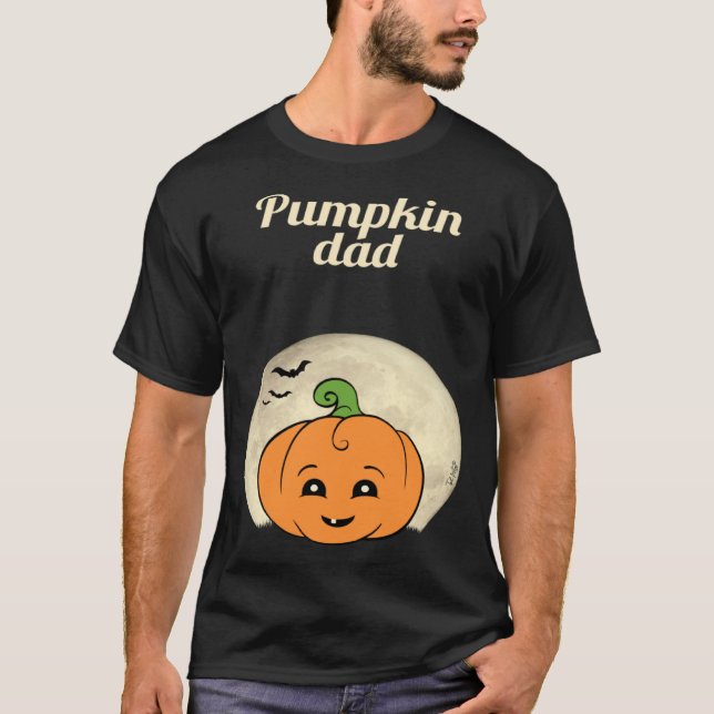 Camiseta Halloween Pregnancy Dad Expecting Twin Babies Pump (Anverso)