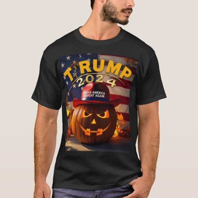 Camiseta Halloween presidencial: Trump 2024 (Anverso)