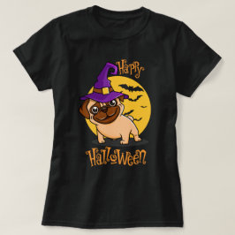 Camiseta Halloween Pug