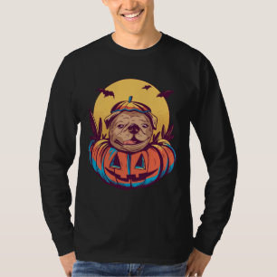 Camiseta HALLOWEEN PUG Perfecto regalo para usted y sus ami