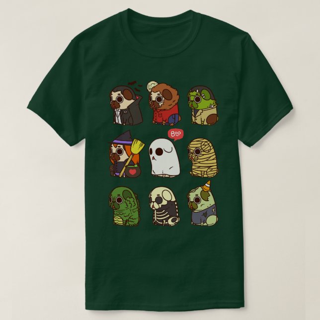 Camiseta Halloween Puglie (Diseño del anverso)
