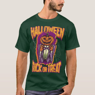 Camiseta Halloween Pumpkin Halloween Costume Halloween Tric