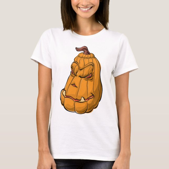 Camiseta HALLOWEEN PUMPKIN, Novedad de festividades diverti (Anverso)