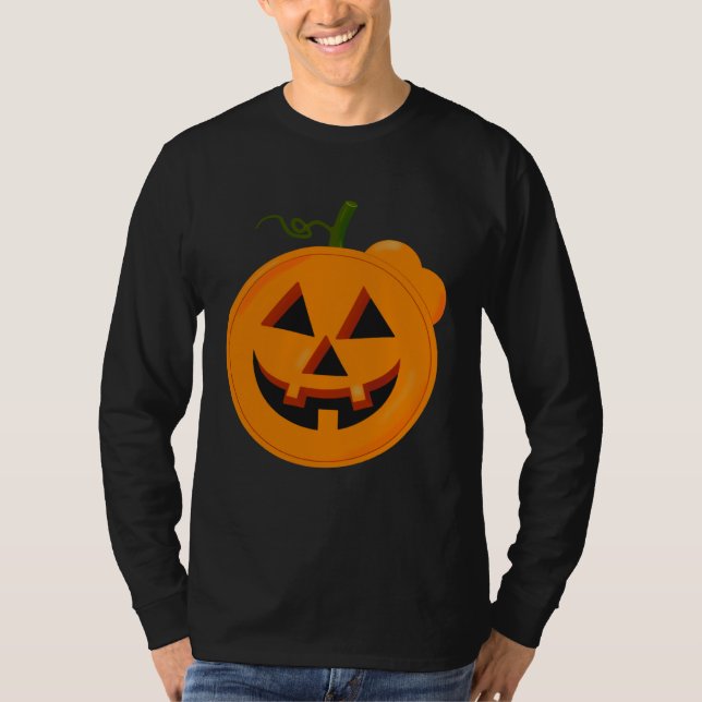 Camiseta Halloween Pumpkin Scary  Halloween (Anverso)