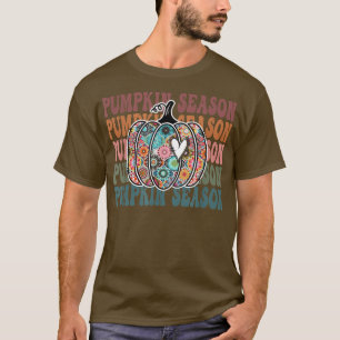 Camiseta Halloween Pumpkin Season, Autumn Fall Thanksgiving