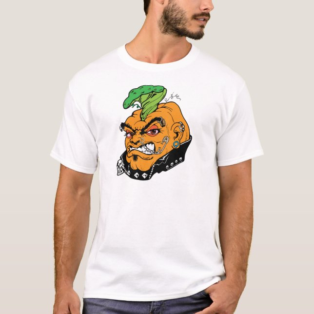 Camiseta ¡Halloween Punkin! (Anverso)
