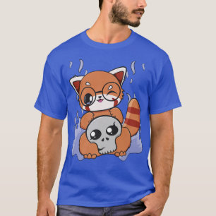 Camiseta Halloween Red Panda Chibi 