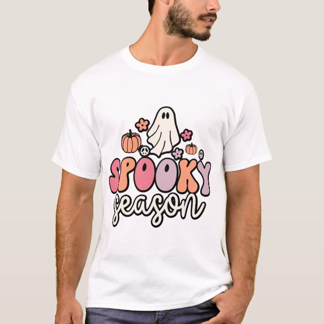 Camiseta Halloween Retro (Anverso)