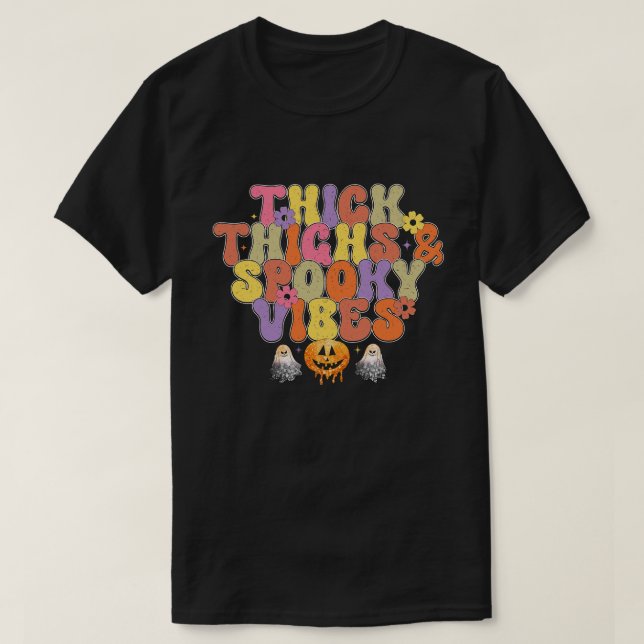 Camiseta Halloween retro 7 (Diseño del anverso)