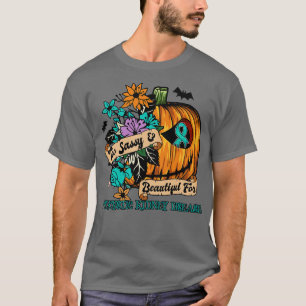 Camiseta Halloween retro de sensibilización sobre la enferm