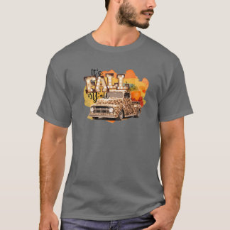 Camiseta Halloween retro es salto de camión de calabaza