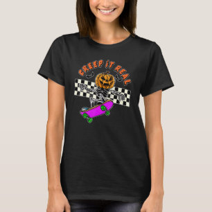 Camiseta Halloween Retro Haz que sea Real Fantasma Vintage