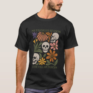 Camiseta Halloween Retro Mi estación favorita es el otoño d