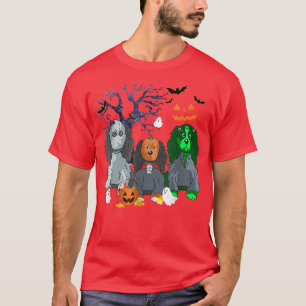 Camiseta Halloween Rey Charles Spaniel Perro Bruja asuy Cos