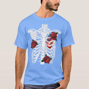 Camiseta Halloween Rib Cage Skeleton Day Of 2