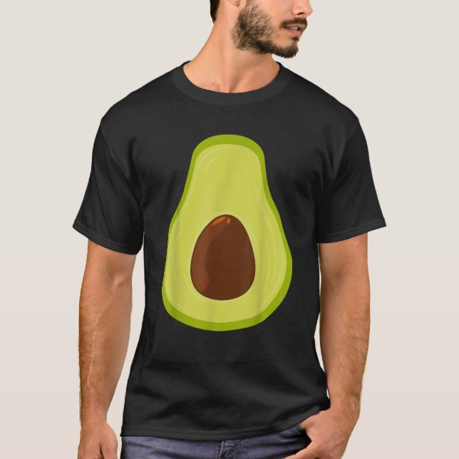 Camiseta Halloween Ropa de aguacate Vestido Juvenil Niños A (Anverso)