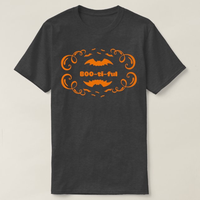 Camiseta Halloween s amp Gifts BOOtiful (Diseño del anverso)