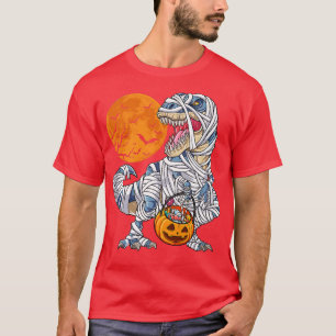 Camiseta Halloween s for Boys Men Dinosaur T re Mummy Pumpk