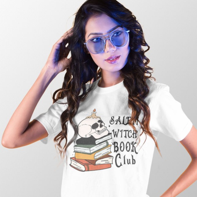 CAMISETA HALLOWEEN SALEM WITCH CLUB BOOKWORM (Subido por el creador)