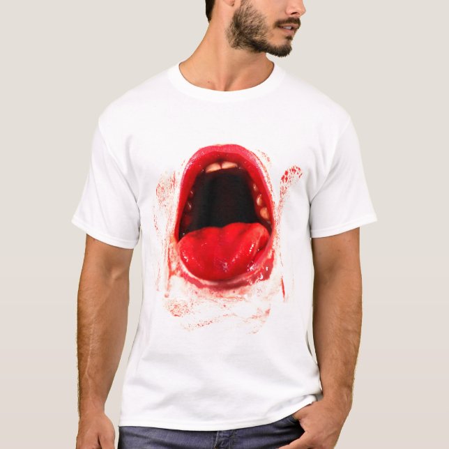 Camiseta Halloween sangriento (Anverso)