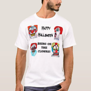 Camiseta HALLOWEEN SCARY CLOWNS tee