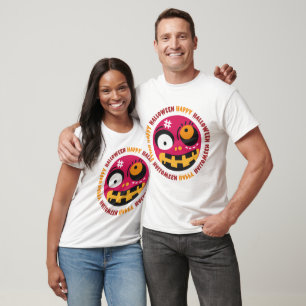 Camiseta Halloween Scary Face