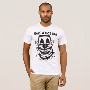 CAMISETA HALLOWEEN SCARY FUNNY CLOWN T-SHIRT