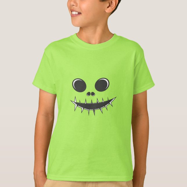 Camiseta Halloween Scary Pumpkin (Anverso)