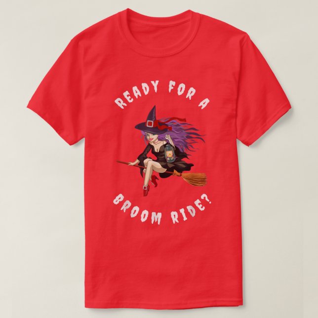 Camiseta Halloween Scary Pumpkin Head Witch (Diseño del anverso)