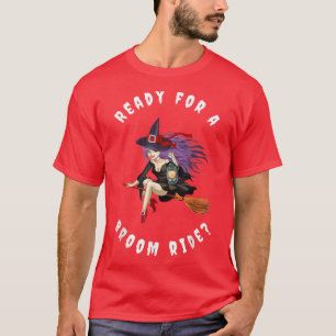 Camiseta Halloween Scary Pumpkin Head Witch