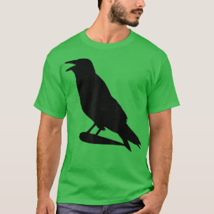 Camiseta Halloween Scary Raven Crow Bird Spooky