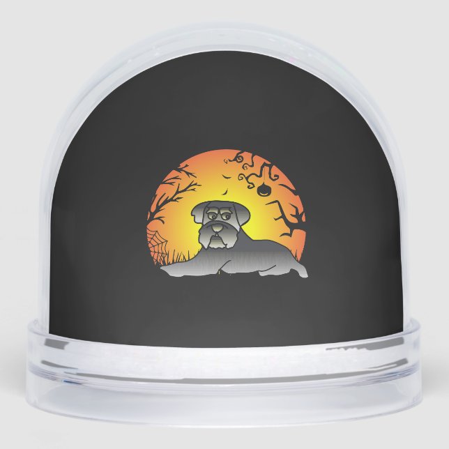 Camiseta Halloween Schnauzer Dog Lover (Anverso)