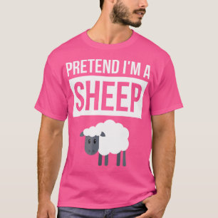 Camiseta Halloween Sencillo Para El Amante De La Oveja Pret