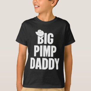 Camiseta Halloween Shirt Big Pimp Daddy Pimp Costume Fiesta