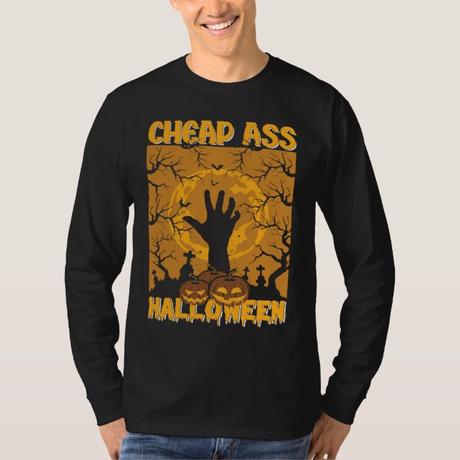 Camiseta Halloween Shirt Party Happy Pumpkin Graphic Plus S (Anverso)