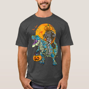 Camiseta Halloween shirts for BoysDinosaur Skeleton T rex S
