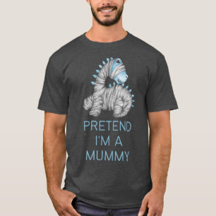 Camiseta Halloween Shirts for BoysDinosaur T rex Mummy Pump