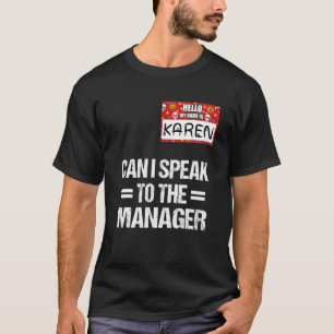 Camiseta Halloween Significa Karen Costume ¿Puedo Hablar Co