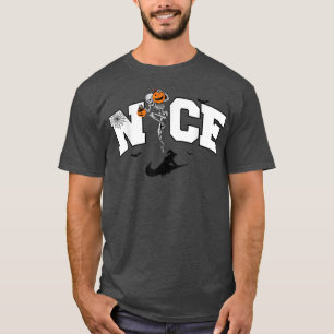 Camiseta Halloween Skeleton Pumpkin Nice Halloween Witch Fu