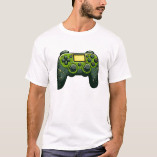 Camiseta Halloween Skeleton Zombie Gaming Controllers Mummy