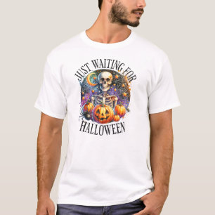Camiseta halloween skul fiesta lindo