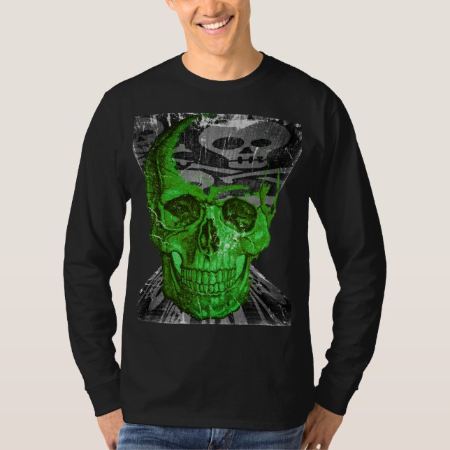 Camiseta Halloween Skull (Anverso)