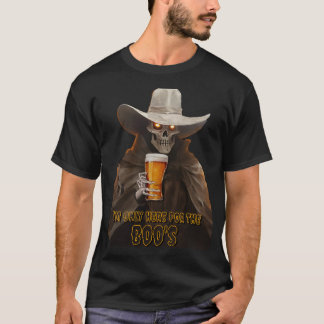 Camiseta Halloween Sólo Aquí Para Los Boos (Booze)