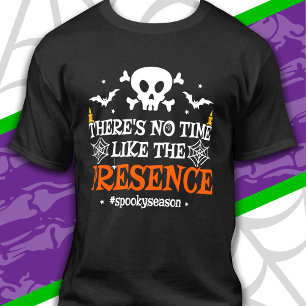 Camiseta Halloween Spirit Skull Crossbone Funny Halloween