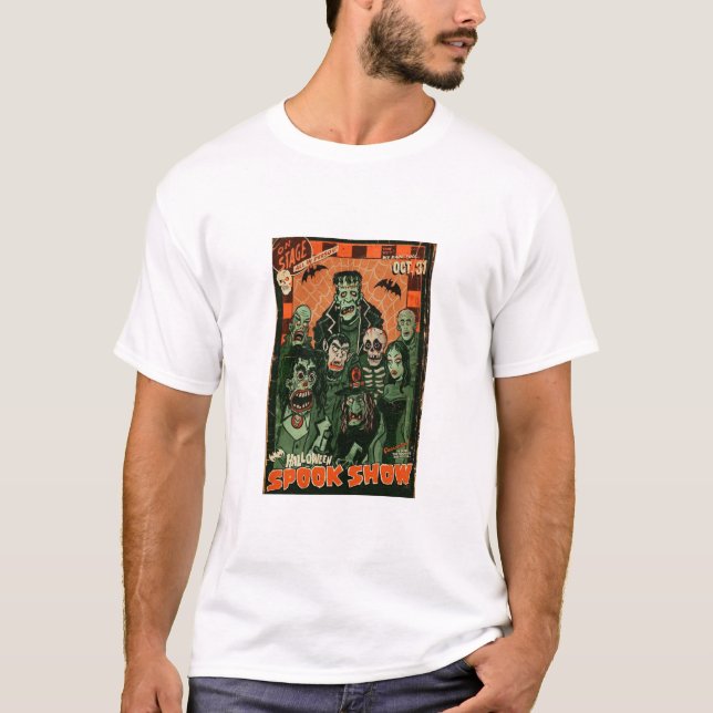 CAMISETA HALLOWEEN SPOOKSHOW  (Anverso)