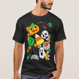 Camiseta Halloween Spooky Candies Fiesta