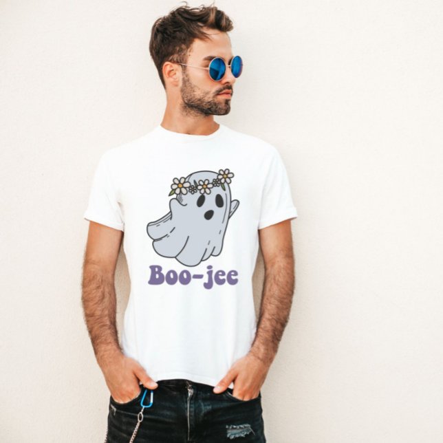 Camiseta Halloween Spooky Ghost Boo Jee Boo (Subido por el creador)