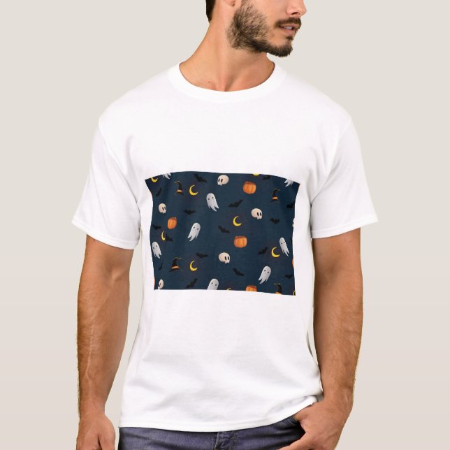 Camiseta Halloween Spooky Night T-Shirt (Anverso)